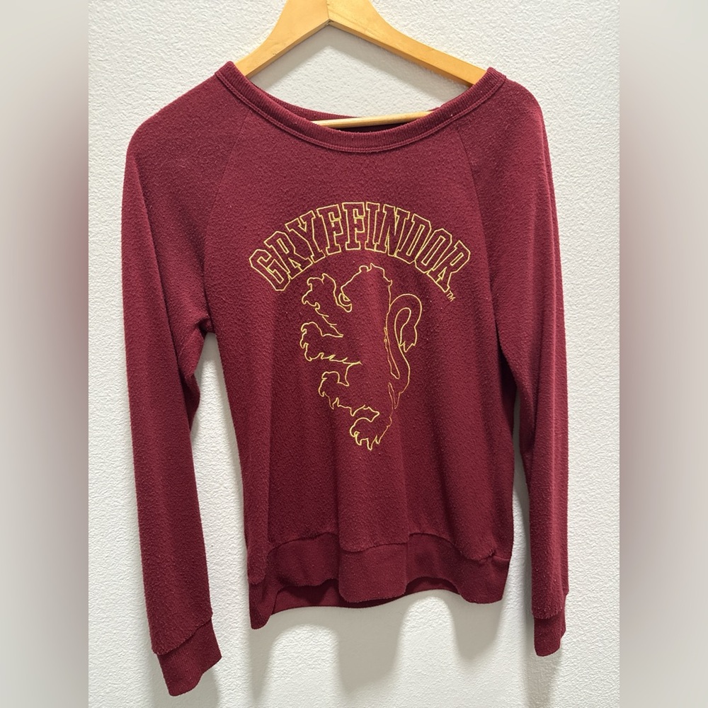 Harry Potter Gryffindor Long Sleeve Red T